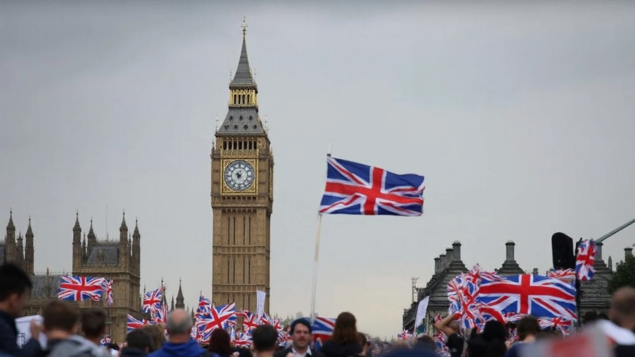 London-Demonstration: Über 100.000 bei rechter Kundgebung – Zusammenstöße mit Polizei